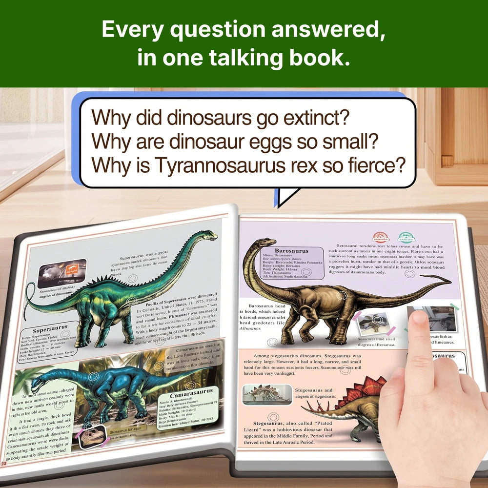 DinoTalk™ Interactive Talking Dinosaur Encyclopedia