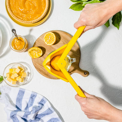Lever Citrus Juicer Squeezer with Strainer